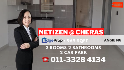 The Netizen Cheras Selangor @ 3R2B2CP For Sale, Selangor, Cheras