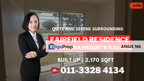 Fairfield Residences Tropicana Height Kajang Selangor For Sale, Selangor, Kajang