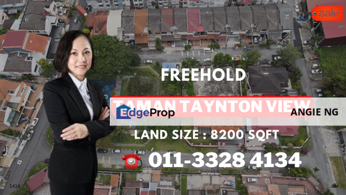 Taman Taynton (Taynton View) Cheras Kuala Lumpur For Sale, Kuala Lumpur, Cheras