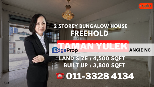 Taman Cheras (Yulek Height) Cheras Kuala Lumpur For Sale, Kuala Lumpur, Cheras