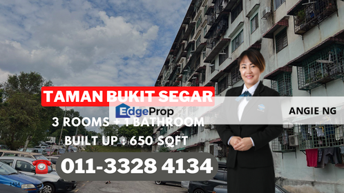 Flat Taman Bukit Segar Cheras Selangor For Sale, Selangor, Cheras