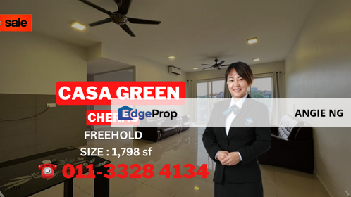 Casa Green Cheras Selangor For Sale, Selangor, Cheras