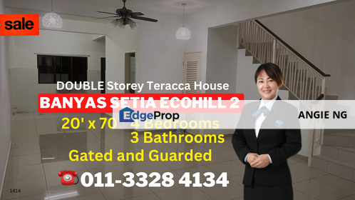 Banyas Setia Ecohill 2 Semenyih Selangor For Sale, Selangor, Semenyih