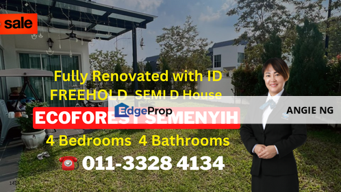 Eco Forest Semenyih Selangor @ Semi D House For Sale, Selangor, Semenyih