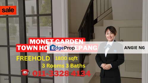 Monet Garden Sunsuria City Sepang Selangor For Sale, Selangor, Sepang