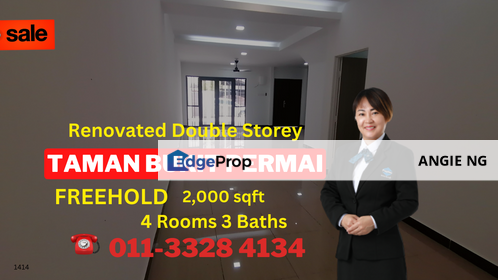 Taman Bukit Permai Kajang Selangor @ Double Storey House For Sale, Selangor, Kajang