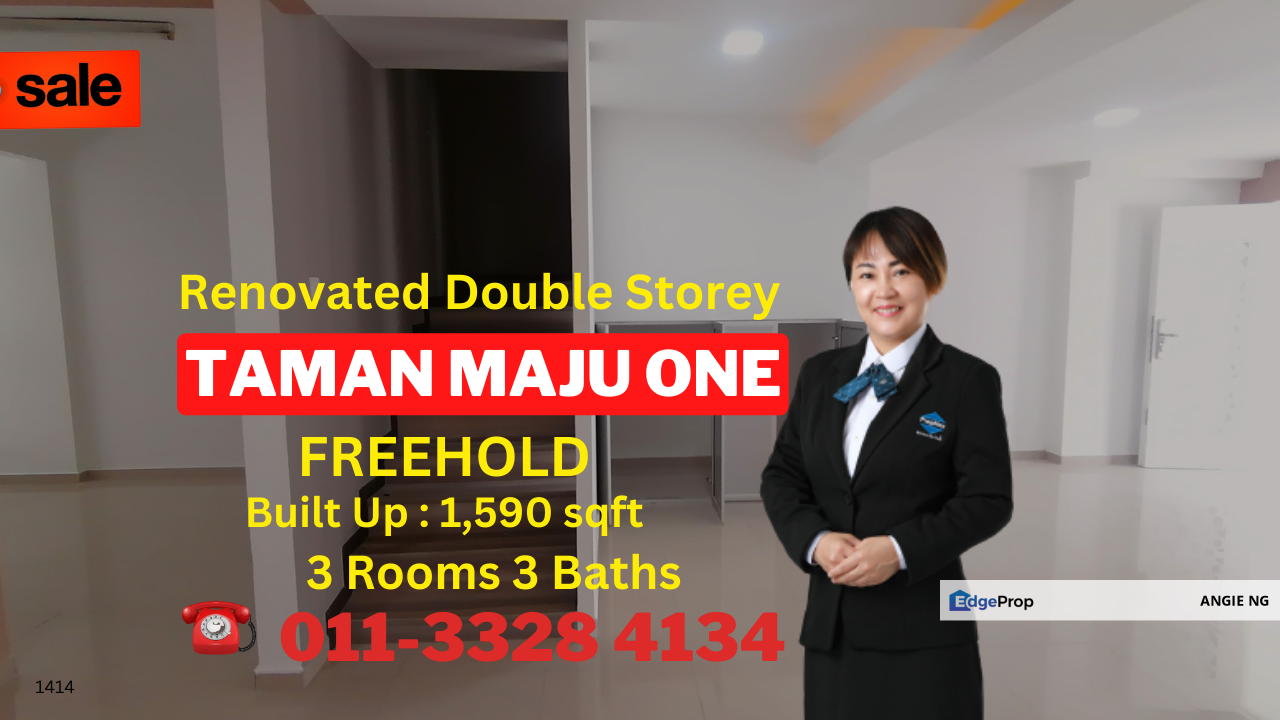 Taman Maju Satu Kajang Selangor @ Double Storey House For Sale, Selangor, Kajang