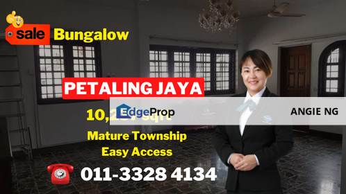 Petaling Jaya Selangor @ Bungalow House For Sale, Selangor, Petaling Jaya