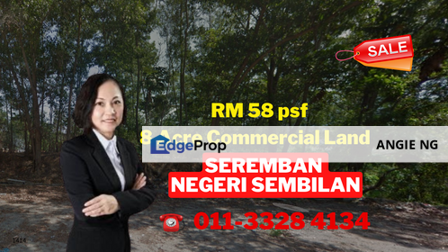 Bandar Seremban Selatan Seremban Negeri Sembilan @ Commercial Land For Sale, Negeri Sembilan, Seremban