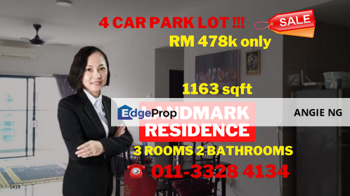 Landmark Residence Cheras South Selangor @ 4 Car Park Lot Condo For Sale, Selangor, Cheras South