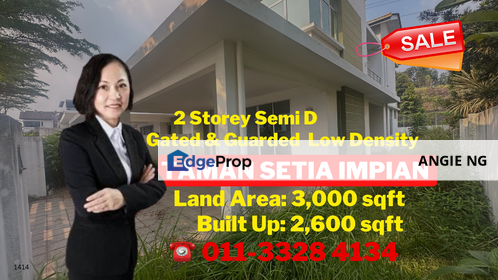 Setia Impian Kajang Kajang Selangor @ 2 Storey Semi-D For Sale, Selangor, Kajang