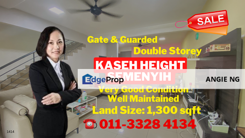 Kaseh Heights Semenyih Semenyih Selangor @ Double Storey House For Sale, Selangor, Semenyih