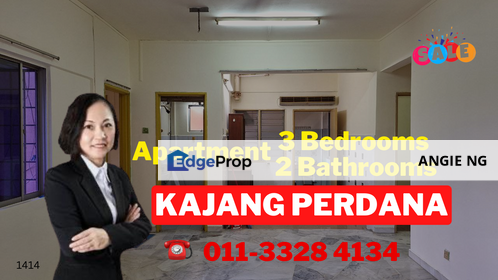 Taman Kajang Perdana Kajang Selangor @ Apartment For Sale, Selangor, Kajang