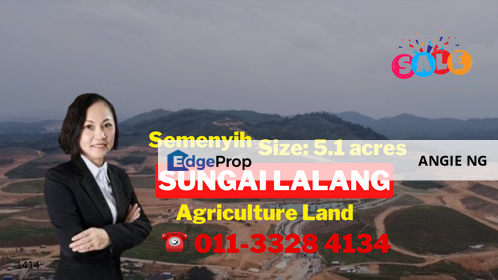 Sungai Lalang Semenyih Selangor @ Agriculture Land For Sale, Selangor, Semenyih