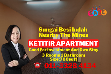 Ketitir Apartment, Taman Sungai Besi Indah