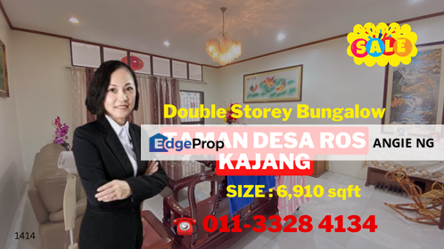 Taman Desa Ros Kajang Selangor @ Double Storey Bungalow For Sale, Selangor, Kajang