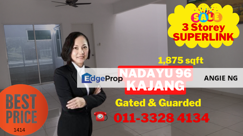 Nadayu 92 Semenyih Selangor @ 3-Storey Terrace House For Sale, Selangor, Semenyih