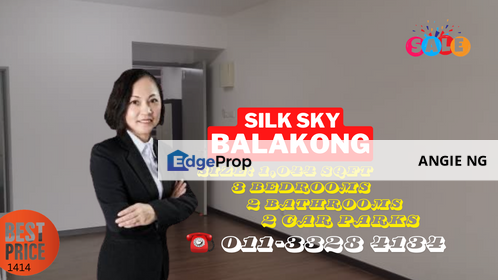 Silk Sky Balakong Selangor For Sale, Selangor, Balakong