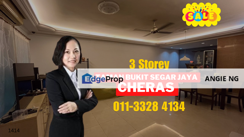 Taman Bukit Segar Jaya Cheras Selangor @ 3 Storey House For Sale, Selangor, Cheras