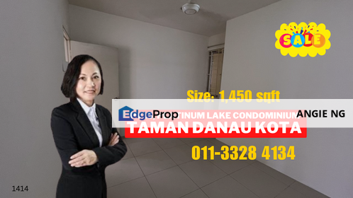 Platinum Lake PV 21 Setapak Kuala Lumpur For Sale, Kuala Lumpur, Setapak