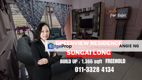 Greenview Residence Bandar Sungai Long Kajang Selangor For Sale, Selangor, Kajang