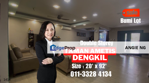 Taman Ametis Jaya Dengkil Selangor @ Double Storey House For Sale, Selangor, Dengkil