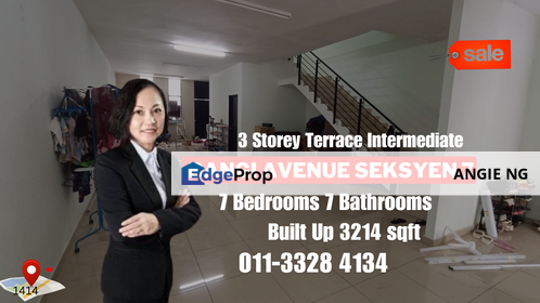 Bangi Avenue Bangi Selangor @ 3 Storey House For Sale, Selangor, Bangi