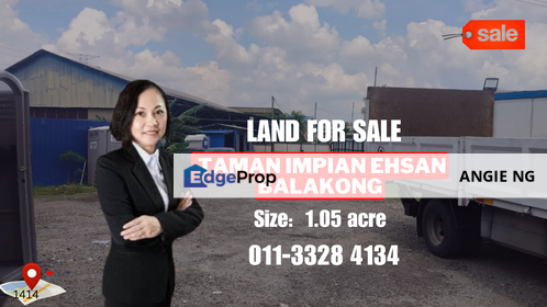 Taman Impian Ehsan Balakong Selangor @ Land For Sale, Selangor, Balakong