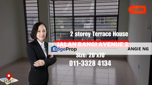 Bangi Avenue Bangi Selangor @ Double Storey House For Sale, Selangor, Bangi