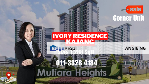 Ivory Residence Kajang Selangor For Sale, Selangor, Kajang