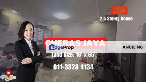 Taman Cheras Jaya Cheras South Selangor For Sale, Selangor, Cheras South