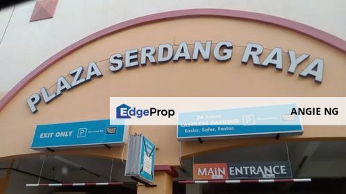 Plaza Serdang Raya Serdang Selangor For Sale, Selangor, Serdang