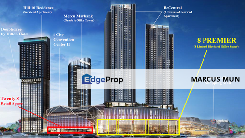 [4 Storey Retail Bungalow Office] 8 Premier @ i-City, Selangor Golden Triangle, Shah Alam, Selangor, Shah Alam