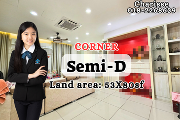 Bandar Sungai Long, Bandar Sungai Long, Selangor Semi-D House @ Corner