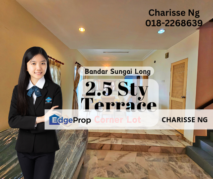 Bandar Sungai Long, Selangor Corner Lot Terrace House, Selangor, Bandar Sungai Long