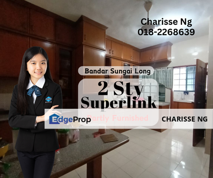 Bandar Sungai Long, Selangor Superlink House, Selangor, Bandar Sungai Long