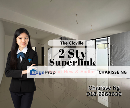 Cloville, Jade Hills, Kajang, Selangor Superlink House, Selangor, Kajang