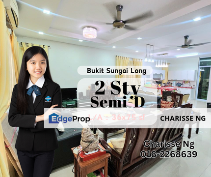 Bukit Sungai Long 1, Bukit Sungai Long, Selangor Semi-D House, Selangor, Bandar Sungai Long