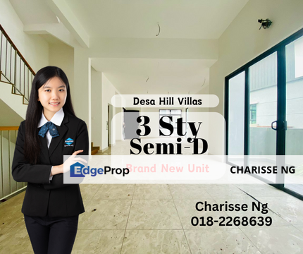 Desa Hill Villas, Desa Petaling, Kuala Lumpur Semi-D House, Kuala Lumpur, Desa Petaling