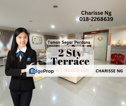 Taman Segar Perdana, Cheras, Selangor Corner Terrace House, Selangor, Cheras