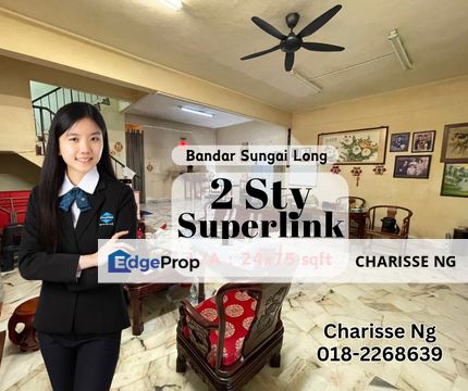 Bandar Sungai Long, Selangor Superlink House, Selangor, Bandar Sungai Long