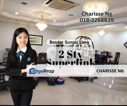 Bandar Sungai Long, Selangor Superlink House, Selangor, Bandar Sungai Long