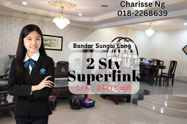 Bandar Sungai Long, Selangor Superlink House
