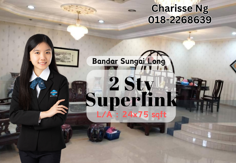 Bandar Sungai Long, Selangor Superlink House