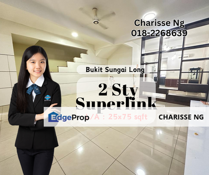 Bukit Sungai Long , Bukit Sungai Long, Selangor Superlink House, Selangor, Bandar Sungai Long