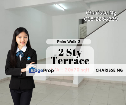 Palm Walk, Bandar Sungai Long, Selangor Terrace House, Selangor, Bandar Sungai Long