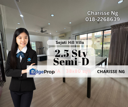 Sejati Hill Villa, Bandar Sungai Long, Selangor Semi-D House, Selangor, Bandar Sungai Long