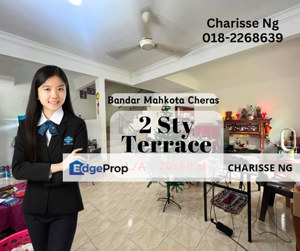 Bandar Mahkota Cheras, Cheras, Selangor Endlot Terrace House, Selangor, Cheras