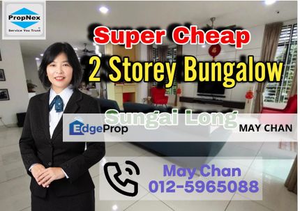 2 Storey Bungalow House  Sungai Long, Selangor, Bandar Sungai Long