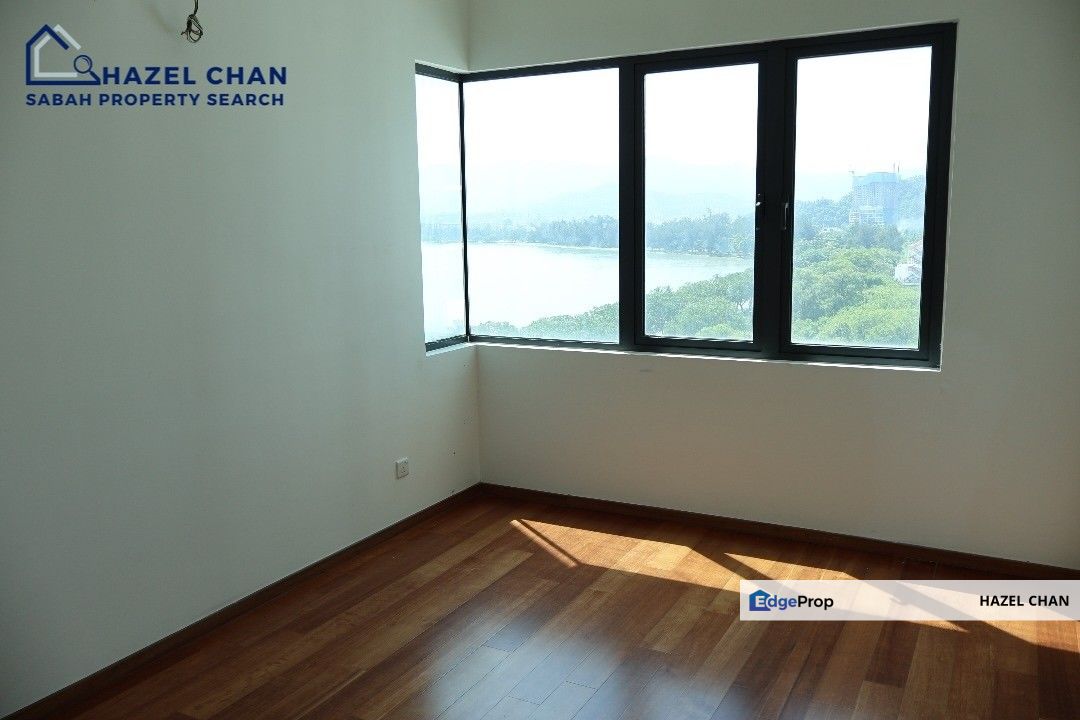 Bay 21 Likas | Corner Seaview Condo | 3+1R 3B | Near KK Town, Sabah, Kota Kinabalu